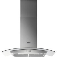 HOTTE CHEMINE EN VERRE ZANUSSI 90CM ZHC9235X